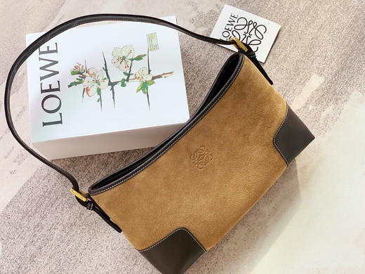 罗威麂皮单肩包 商品图0