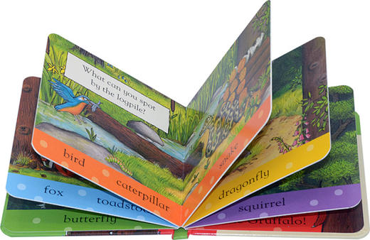 【宝莉爹书单·0-5岁】「礼品手提袋纸板书8册」 咕噜牛作者&绘者 Julia Donaldson / Axel Scheffler联手创作 幼儿启蒙认知+英语启蒙必备 商品图8