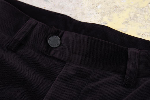 7牌 后兜刺绣字母 灯芯绒休闲长裤 Z-7781 商品图5