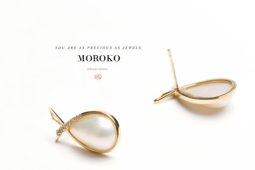 领结 | 马贝耳钉 商品图2