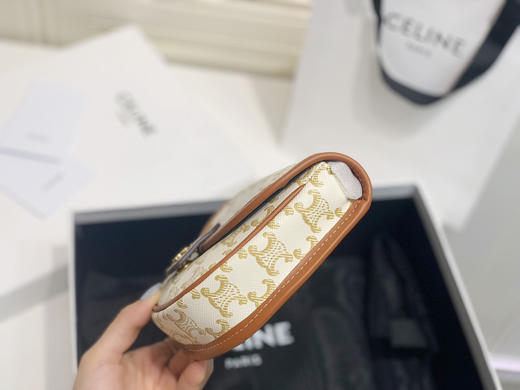 celin 新款马鞍包-白花 商品图1