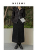 HIDEMI 炭黑色水洗厚牛仔套装 衬衫/半身裙 商品缩略图8
