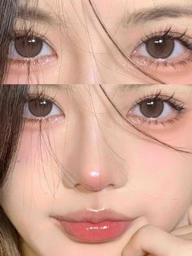 AROMI半年抛美瞳 「holy brown」小咖豆 14.2mm