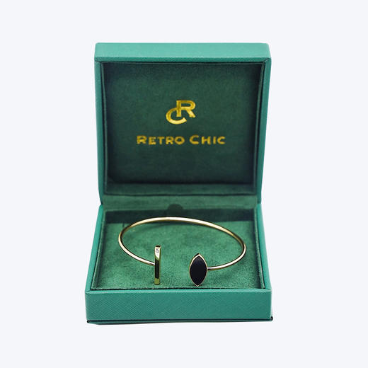 简约大气 Retro Chic Black Eyes黑眼系列｜黑眼睛开口手镯 商品图4