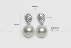 露凝霜 | 华丽耳钉