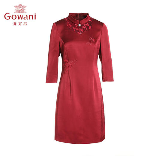 【三醋酸】乔万尼礼服连衣裙喜宴三醋酸修身收腰显瘦EI3E102 商品图4