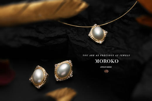 爱奥尼 | 马贝耳钉 商品图1