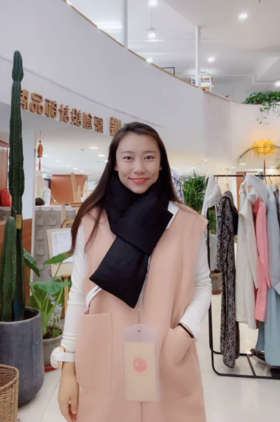 【抖音专属】羽绒围巾（21811064-京元）