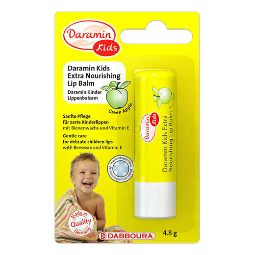 德国进口达罗咪儿童润唇膏保湿滋润补水可食用防干裂护唇膏男女孩 商品图5