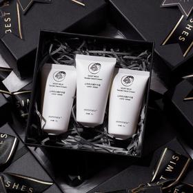 【3支装高颜值秋冬护手霜】改善粗糙“主妇手”补水滋润提亮肌肤温和呵护娇嫩双手韩国进口专利成分MIMINALA山羊奶水嫩护手霜时尚礼盒装