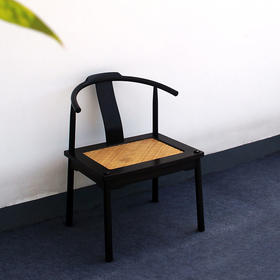 茶椅° 紫光檀+藤编