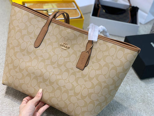 Coac.h 托特-奶茶色 商品图3