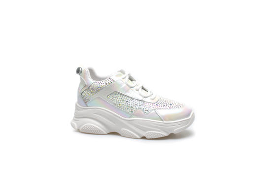 豪麟名鞋奥莱迪嘉女装牛皮革时尚老爹鞋DJELA12WX012白色 原价1660元 商品图0