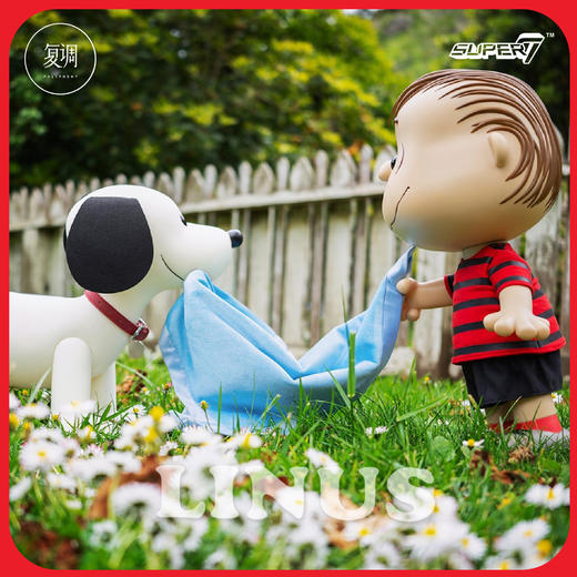 现货 Super7 超大 莱纳斯 花生漫画 史努比 Peanuts 摆件 复古 经典 潮流玩具 商品图1