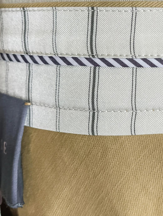 TYNVIE 抽褶设计不对称裙摆半裙-卡其色 商品图6