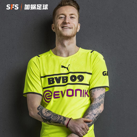 SFS彪马正品 21-22多特蒙德欧冠球迷版球衣第三足球服 759068-03 商品图2