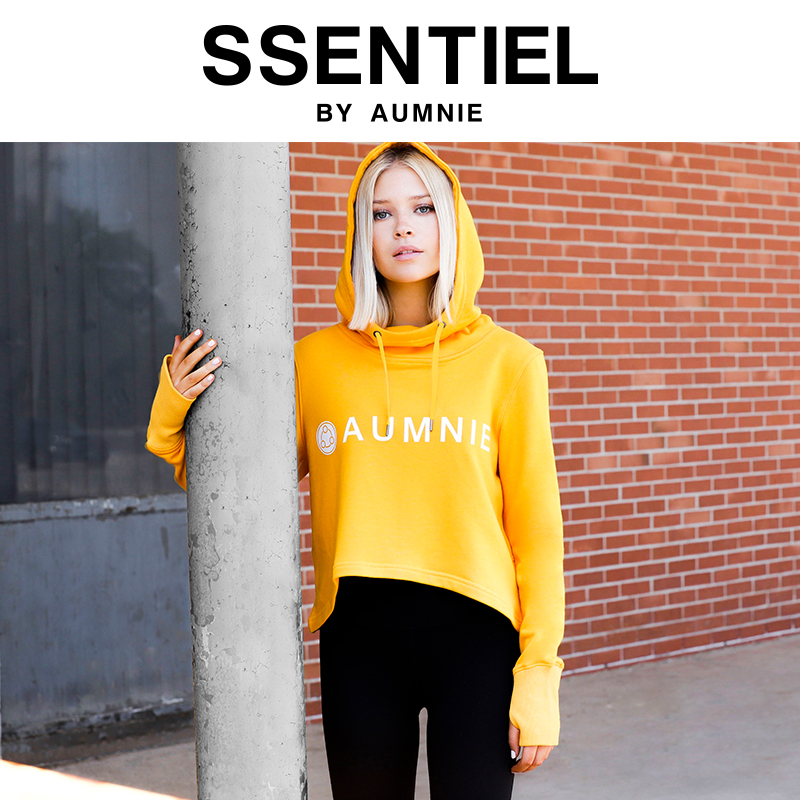 高低LOGO连帽上衣 HI LO LOGO HOODIE 秋冬运动休闲罩衫