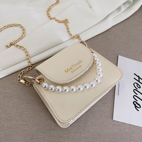 【服饰鞋包】新款韩版斜跨包女包链条女士单肩包斜挎包清新质感珍珠手提包