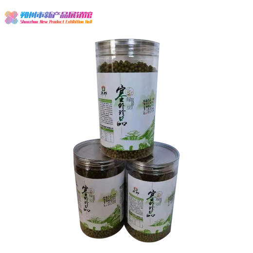 荞邦 免淘洗明绿豆，水晶易拉罐桶装500g 商品图0