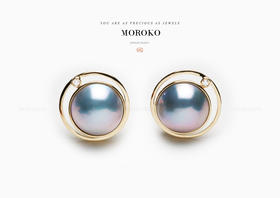 皓月 | 马贝耳钉