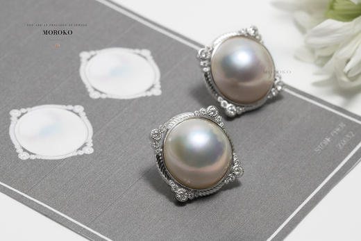 爱奥尼 | 马贝耳钉 商品图9