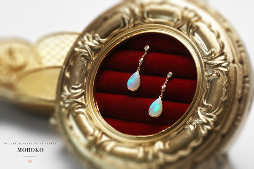 落月 | 彩宝耳钉 商品图6