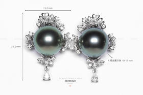 木本绣球 | 设计耳钉