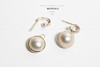 堇年·三色金 | 马贝耳钉 商品缩略图0