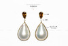 落月 | 彩宝耳钉 商品缩略图0