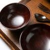 【wakacho若兆】日本原产wakacho若兆传统漆器栗木餐碗茶杯餐具套装 商品缩略图2