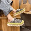 羽绒棉拖鞋女男家居家用包跟毛毛绒情侣秋冬季室内保暖冬天厚底 商品缩略图1