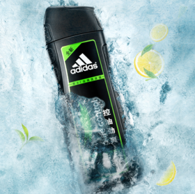 阿迪达斯男士控油劲爽去屑洗发露220ml  31985713000