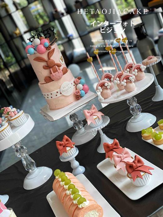 雾霾粉色系甜品台（详情咨询客服） 商品图0