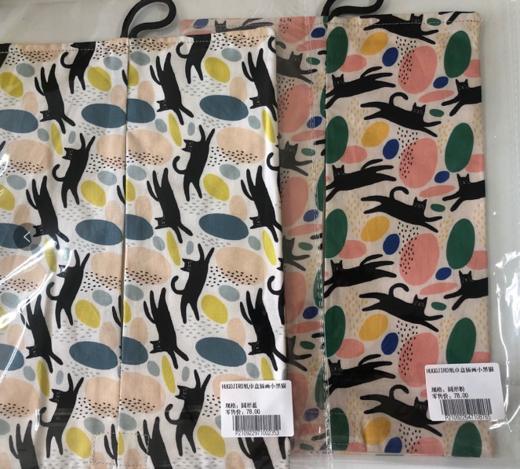 HUJI祤集Tissy纸巾袋插画小黑猫 商品图0