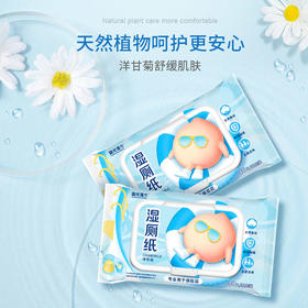 国光湿巾 可冲解湿厕纸湿巾40片 带盖 10包箱规订货【GPQ】