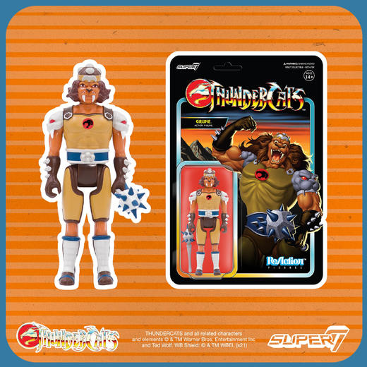 现货 Super7 霹雳猫系列2 格鲁恩 Grune SDCC限定 商品图1