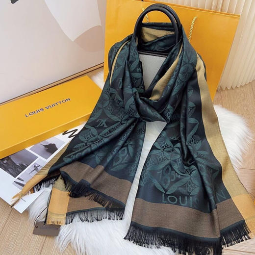 LV家-秋季丝巾空调披肩-会员6折 商品图2