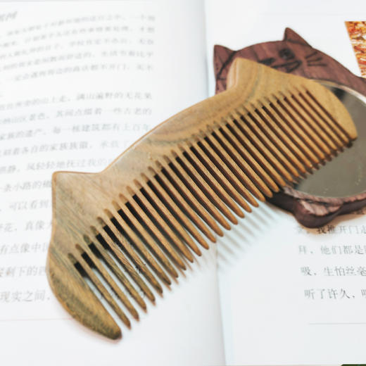 【木工】红木梳子 商品图0