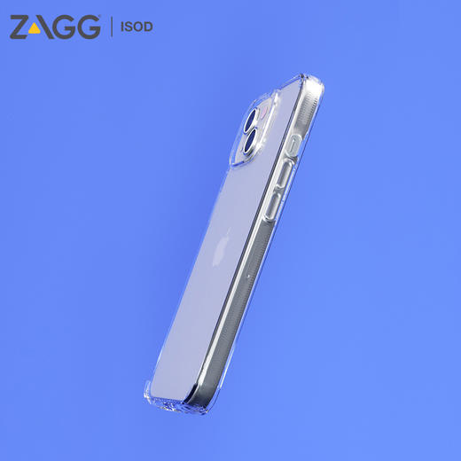 ZAGG 适用于iPhone13系列 全包透明防摔边框防滑简约 手机保护壳 商品图3