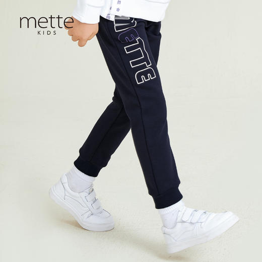 mette童装女童长裤2020秋装新品中大童女宝加厚加绒保暖休闲裤子 商品图0
