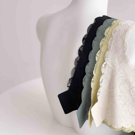 【一线代工厂】女士蕾丝无痕内衣后开扣美背文胸 商品图3