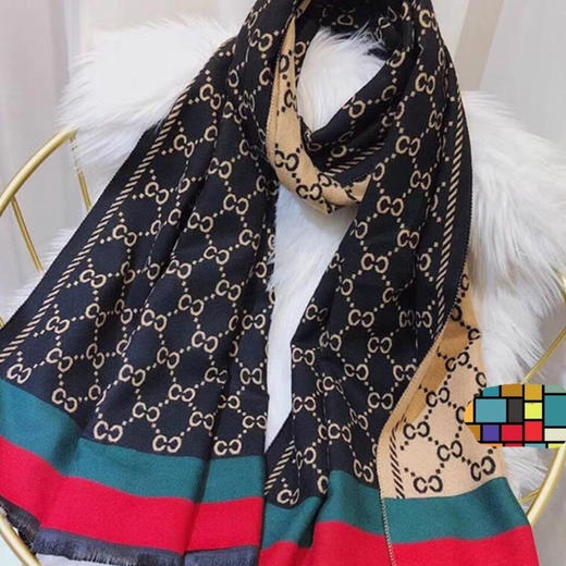 古驰家-加厚男女通用大方巾-会员6折 商品图1
