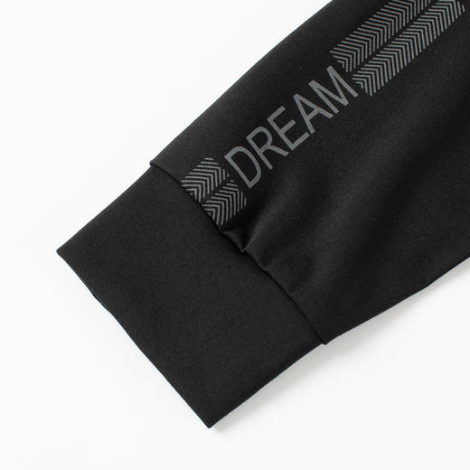 罗蒙卫衣男春秋装纯色简约套头字母印花卫衣男士内搭外穿T恤外套 商品图7