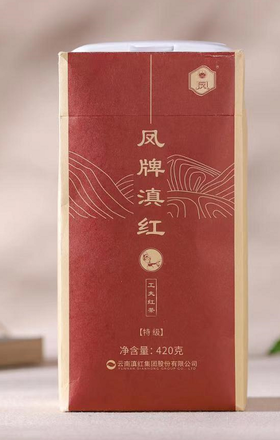 云南滇资 凤牌滇红工夫红茶特级