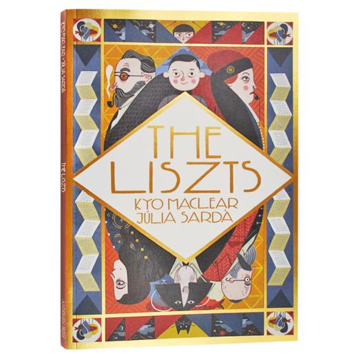 插画师 Julia Sarda 李斯特一家 英文原版书 The Liszts 进口英语趣味哲理故事绘本 英文版原版书籍 商品图1