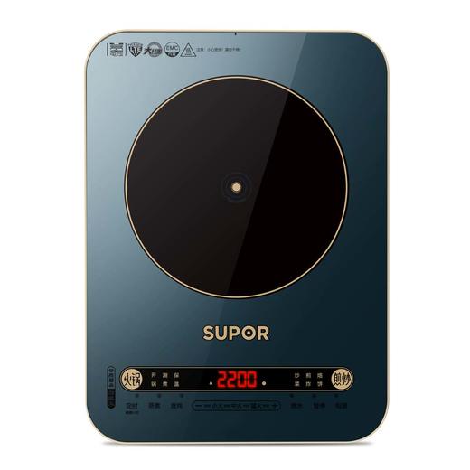 SUPOR苏泊尔电磁炉C22-IH99  赠26cm不锈钢汤锅+32cm炒锅 商品图0