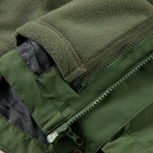 【厚实保暖】罗蒙秋冬季保暖外套男时尚休闲户外保暖可拆卸内胆两件套 商品图12