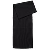 HUGO BOSS 雨果博斯秋冬男女同款黑色标牌羊毛混纺保暖丝巾围巾 50438867-001 商品缩略图3