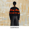 JUDYHUA 波纹提花廓形羊毛开衫 商品缩略图2