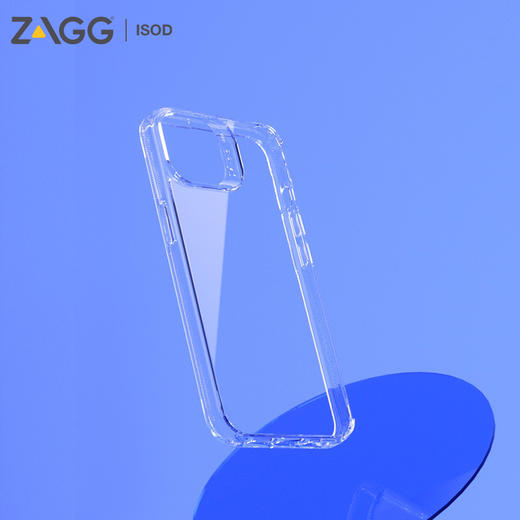 ZAGG 适用于iPhone13系列 全包透明防摔边框防滑简约 手机保护壳 商品图5